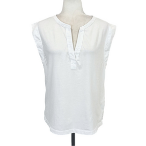 Yerse white cap-sleeve t-shirt